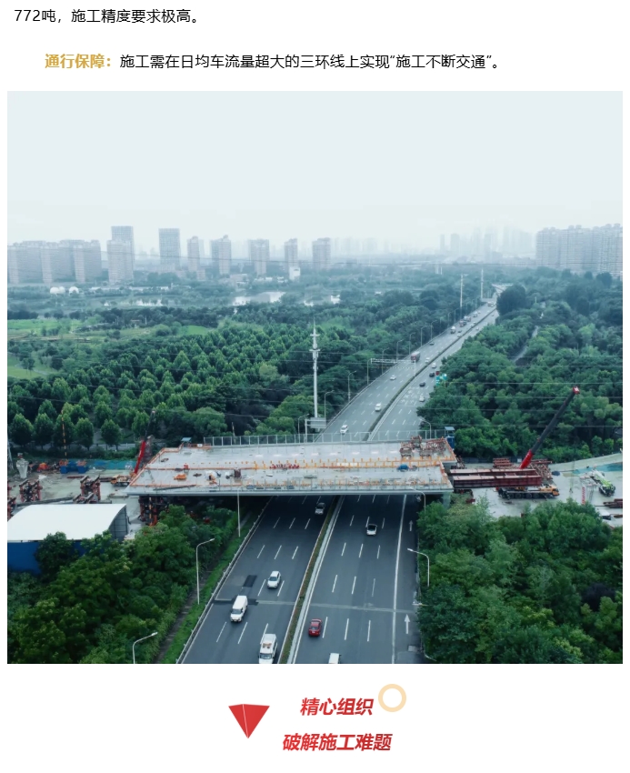 实现“双过半” | 古田一起北段项目跨三环线顶推工程圆满完成！-集团动态-武汉城投集团 